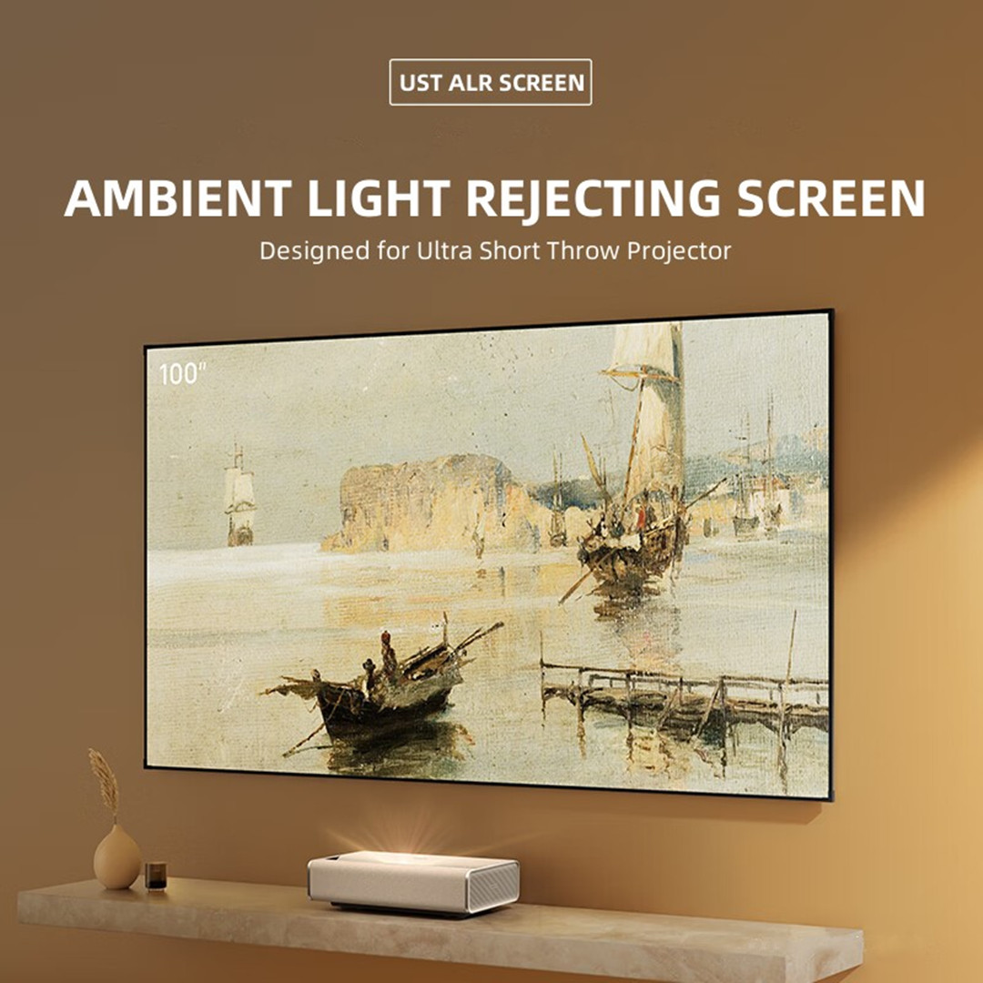 Projector Screen 100 Inch - 2027 أحدث MIVISION 100 ~ 120