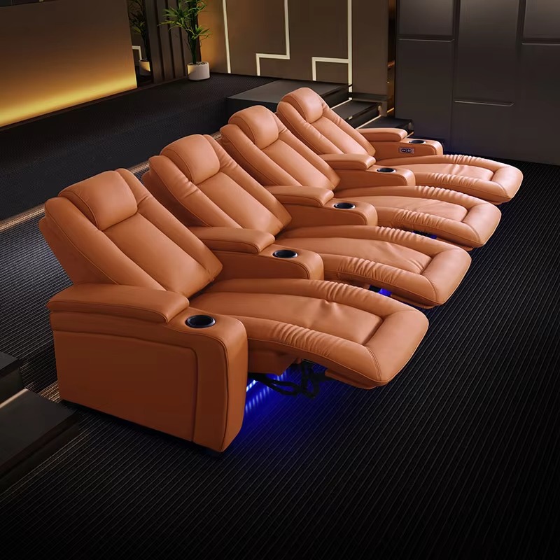 Home Cinema Luxury - أرائك سينما فاخرة يدوية التشغيل مع