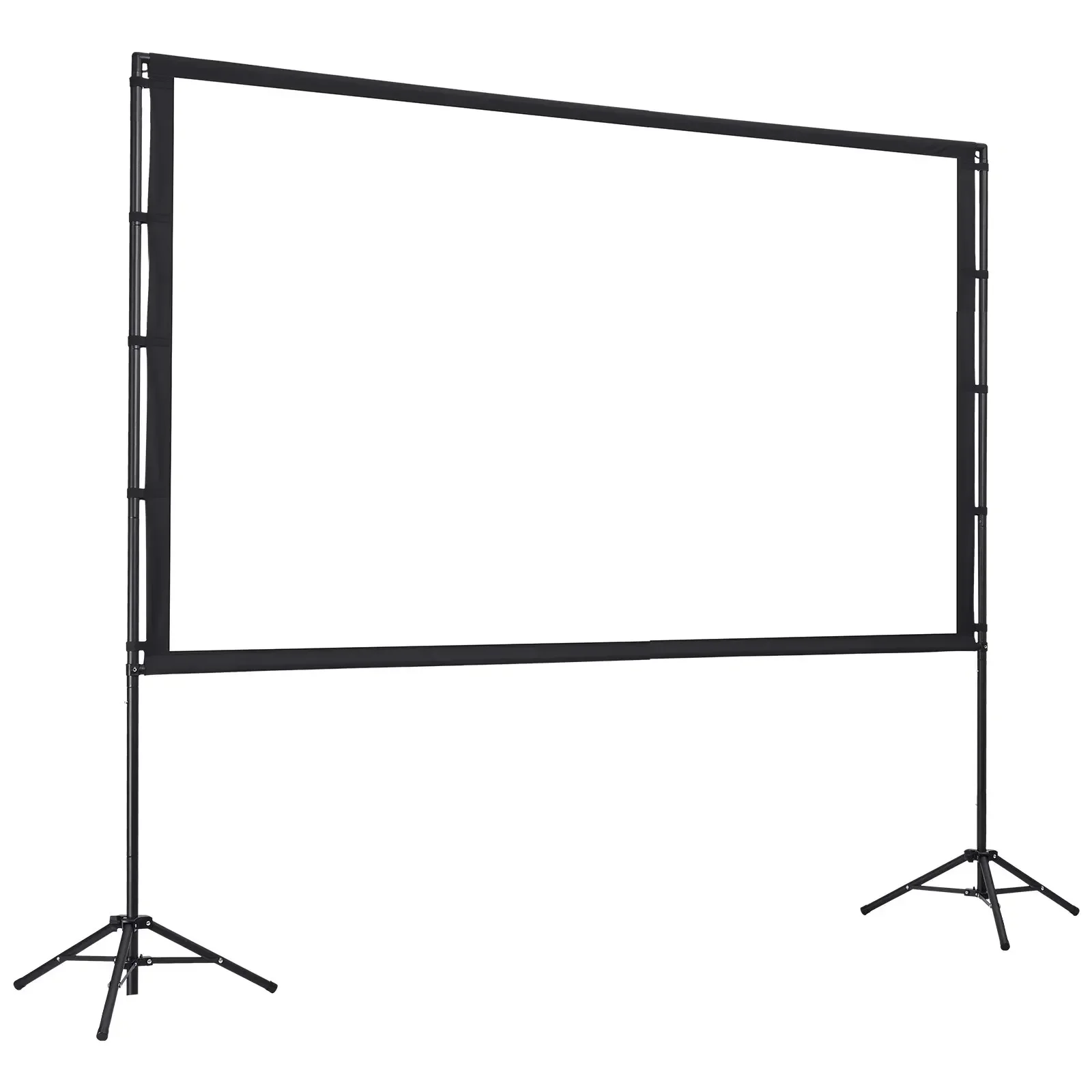 Projector Screen 100 Inch - شاشة عرض ثلاثية القوائم مع حاملين