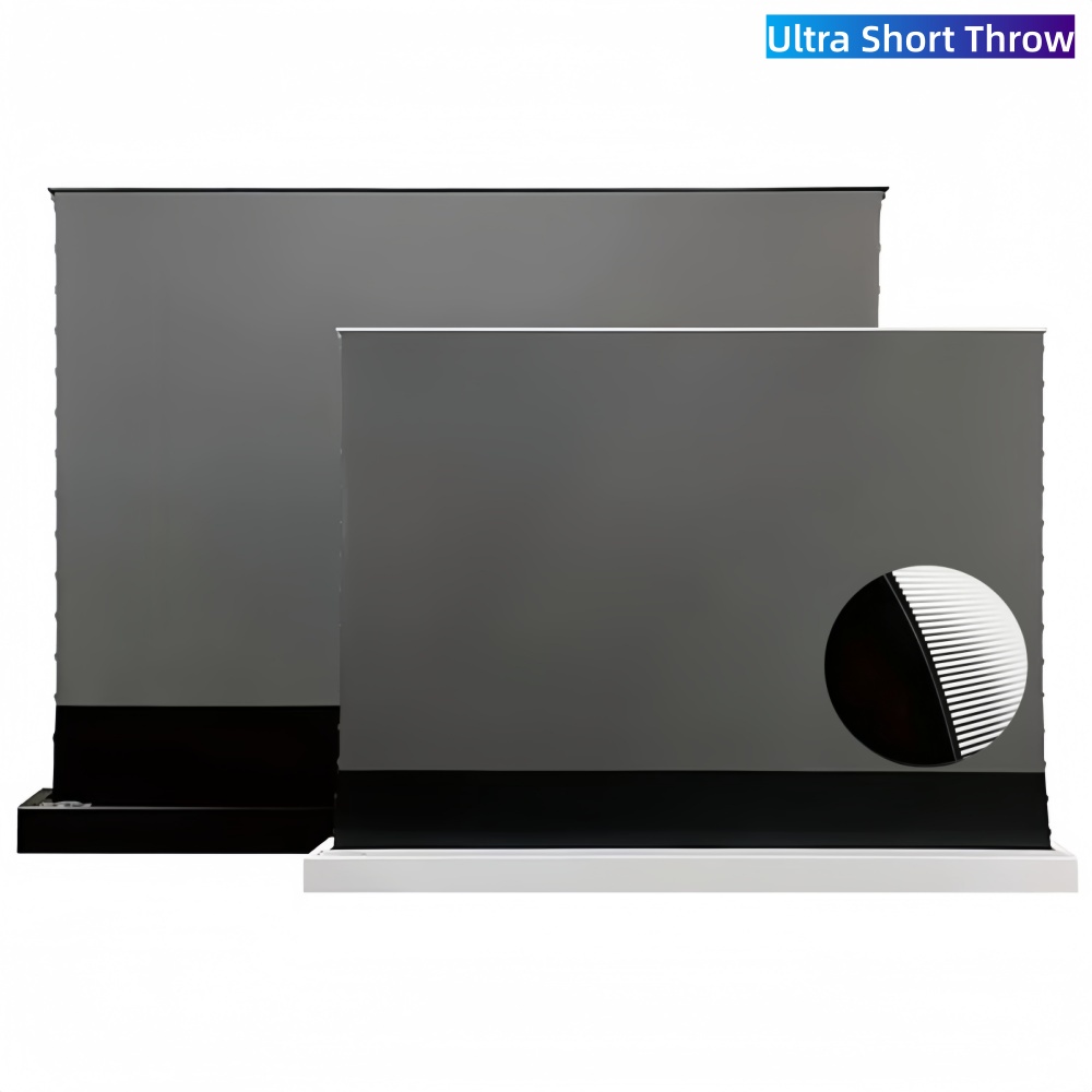 Home Cinema Ultra Short Throw Projector - شاشة عرض أرضية كهربائية قابلة للشد