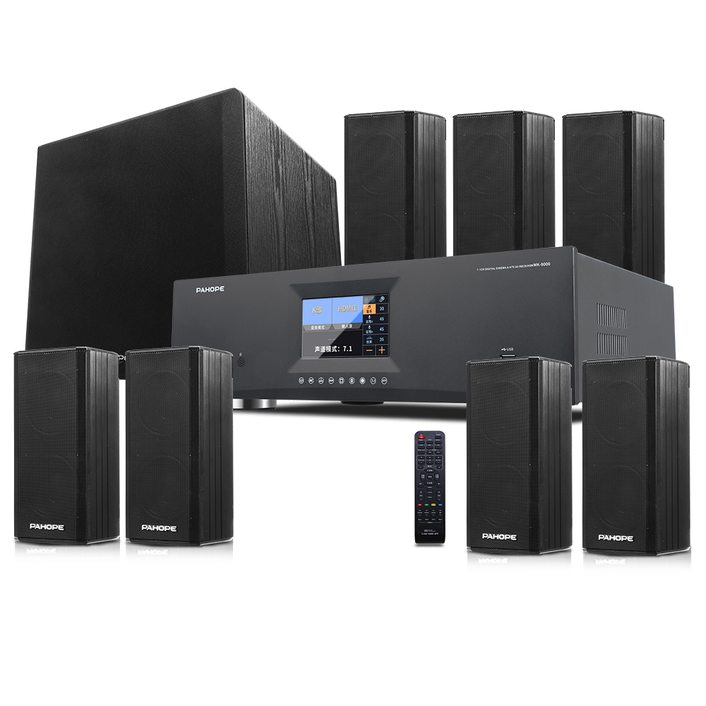 Surround Sound Decoder - نظام صوتي منزلي رقمي 7.1 مع