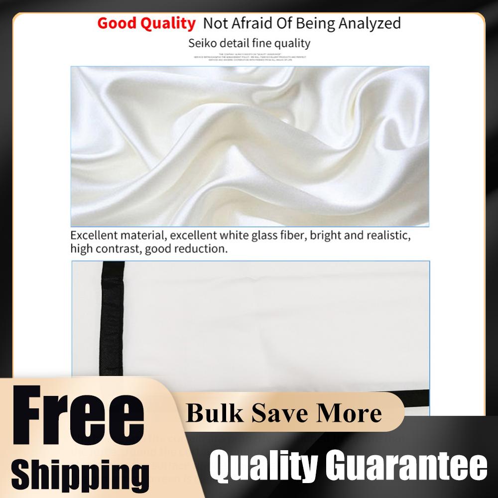 Projector Screen 100 Inch - ستارة عرض منزلية للمكتب 16:9 بسيطة