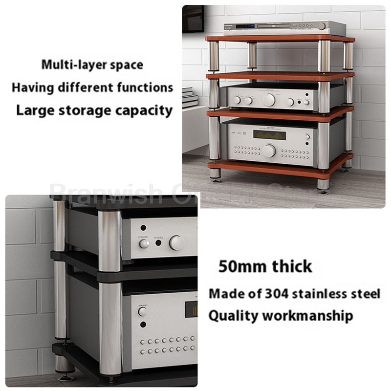 304 SUS إطار خزانة مكبر الصوت  - مراجعة Home Cinema Room Accessories وسعره