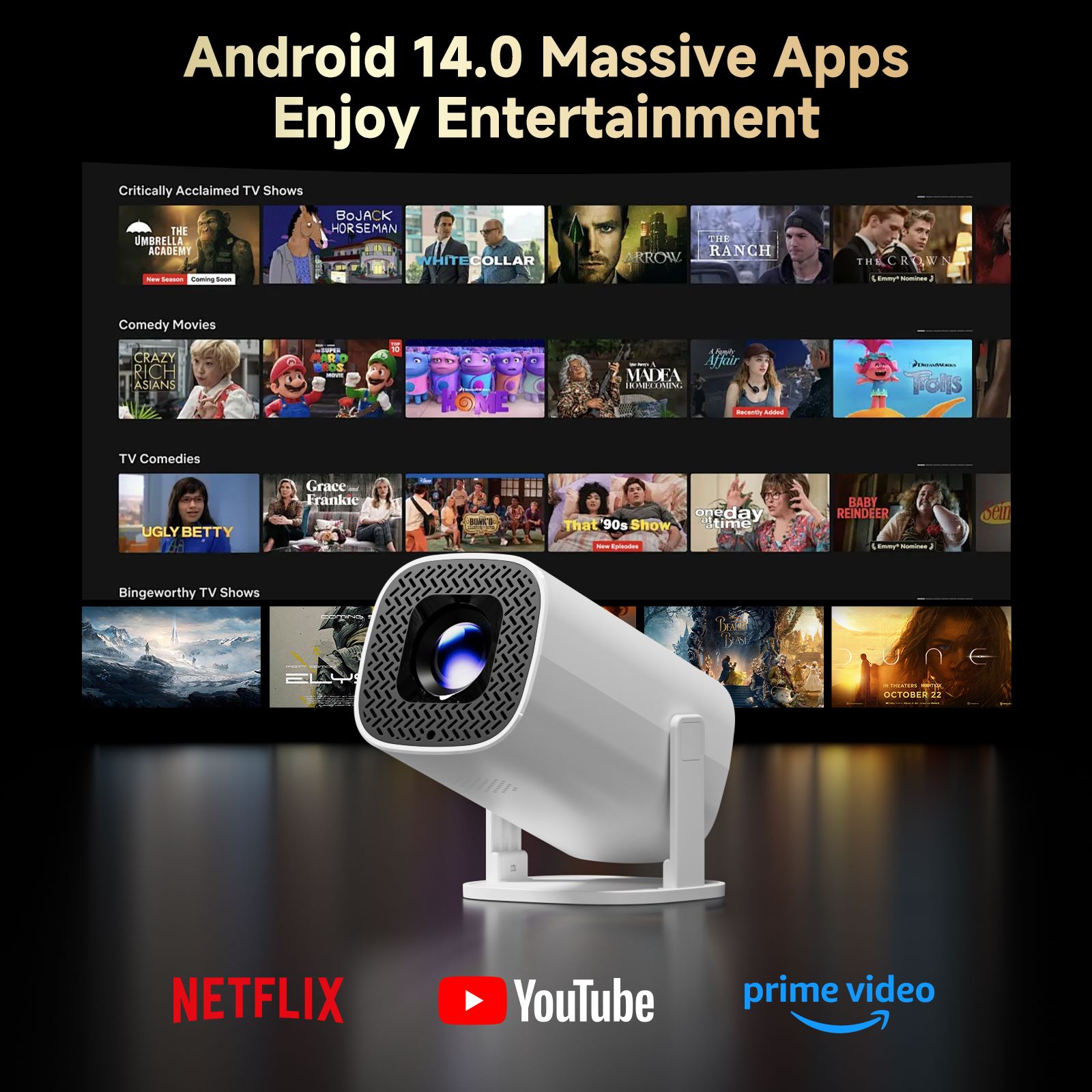 HONGTOP P30PRO جهاز عرض صغير ذ - مراجعة Home Cinema Mini وسعره