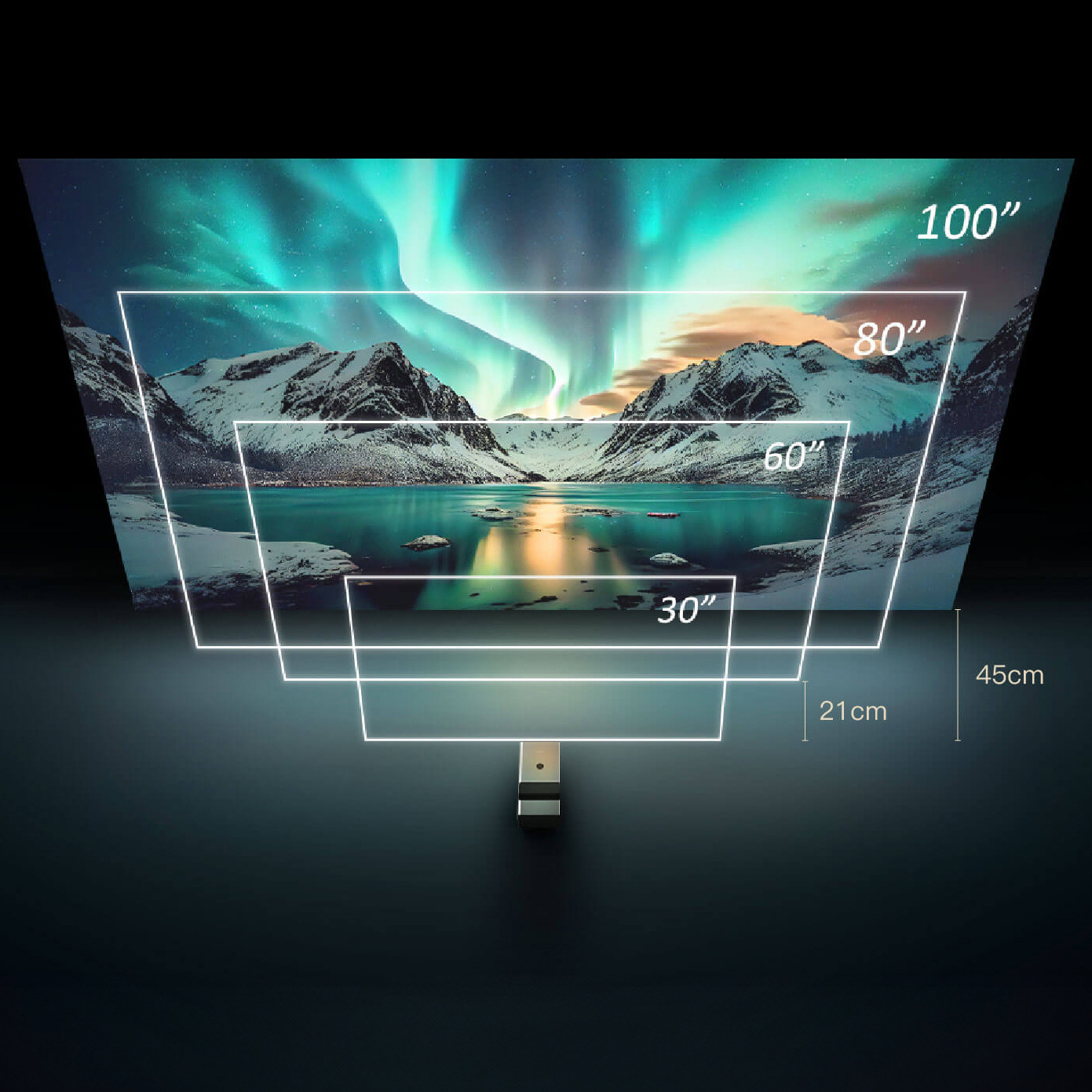 ZXY Lonnst L26 جهاز عرض مكتب ت - مراجعة Home Cinema Ultra Short Throw Projector وسعره
