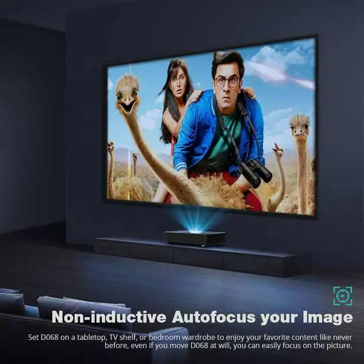 أحدث جهاز عرض سالانج D068 مع ن - مراجعة Home Cinema Ultra Short Throw Projector وسعره