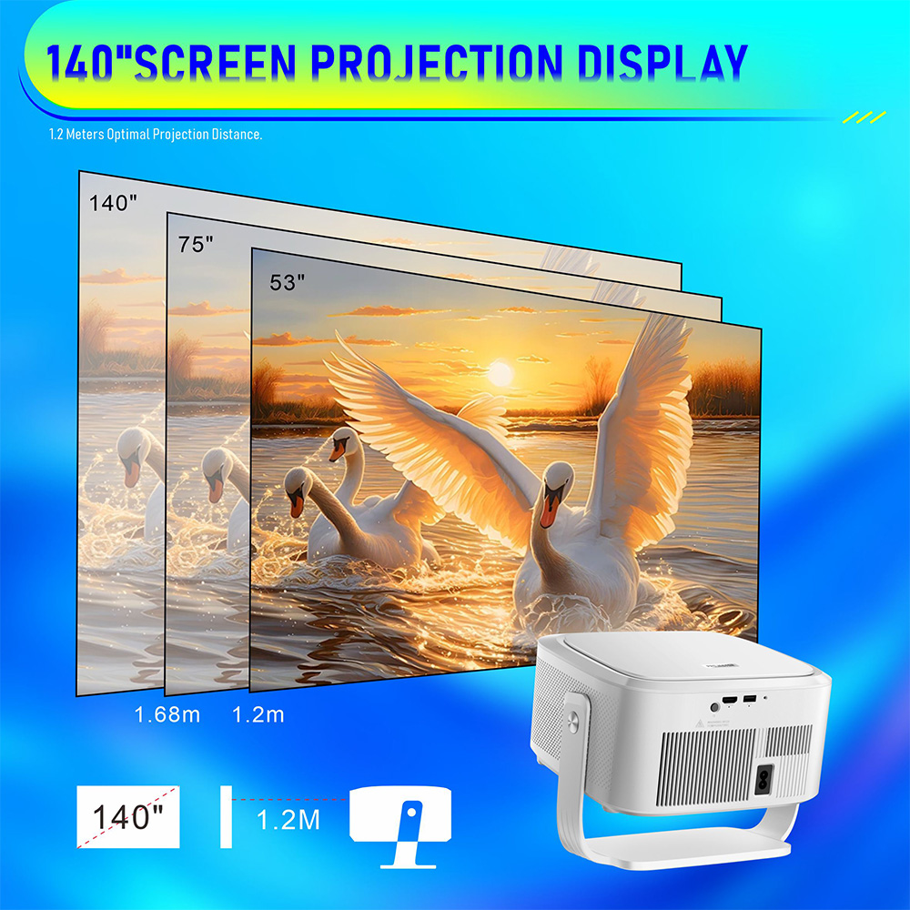 Topleo HY450 Max 8K Android 14 - مراجعة Home Cinema Mini وسعره