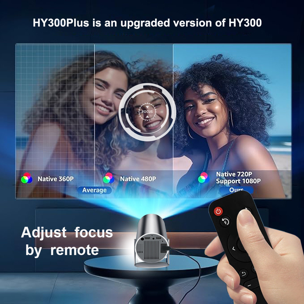 جهاز عرض DITONG HY300 Plus محم - مراجعة Home Cinema Mini وسعره