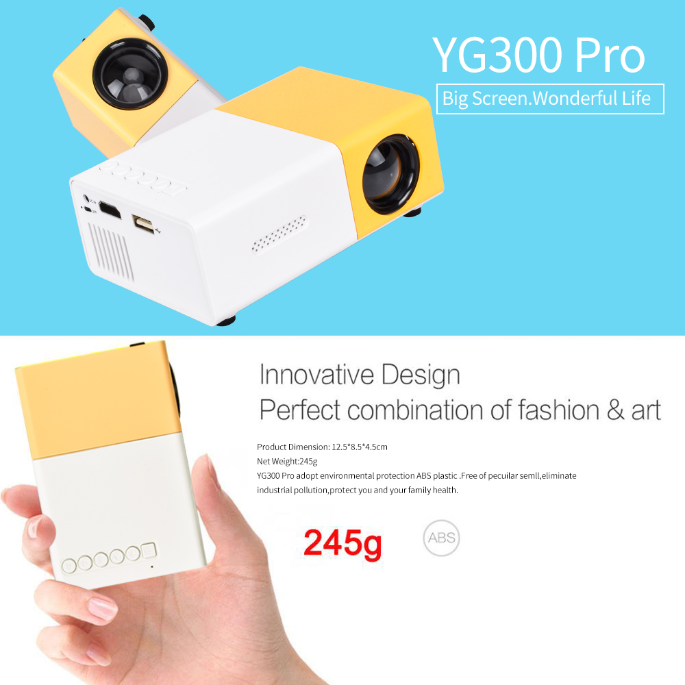 سالانج جهاز عرض صغير YG300 Pro - مراجعة Home Cinema Mini وسعره