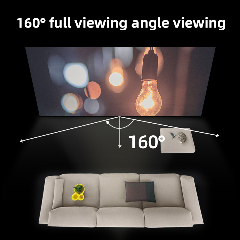 VEIDADZ شاشة عرض مع حامل 16:9  - مراجعة Projector Screen 100 Inch وسعره