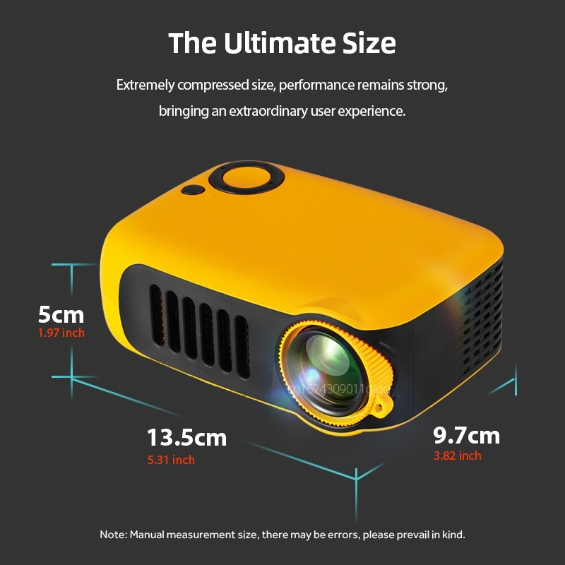 A2000 جهاز عرض صغير محمول للسي - مراجعة Home Cinema Mini وسعره