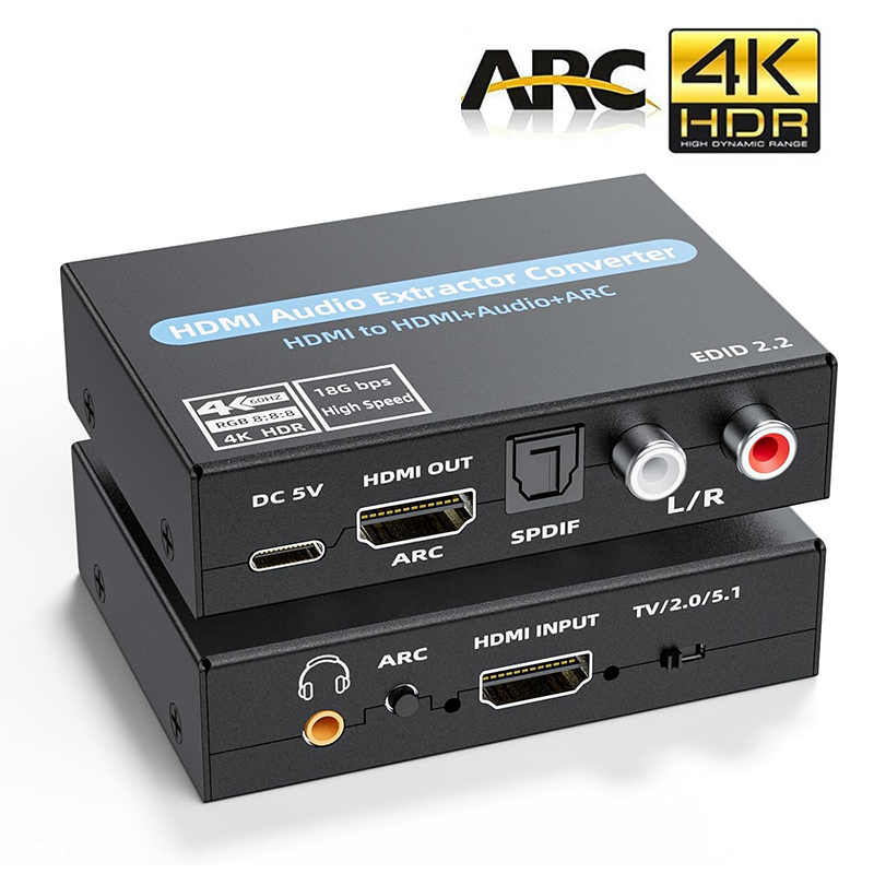 مستخرج صوت HDMI بدقة 4K@60Hz م - مراجعة Surround Sound Decoder وسعره