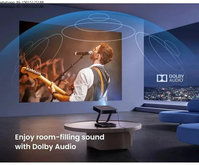 جهاز عرض ليزر محمول بدقة عالية - مراجعة Home Cinema Laser Projector وسعره