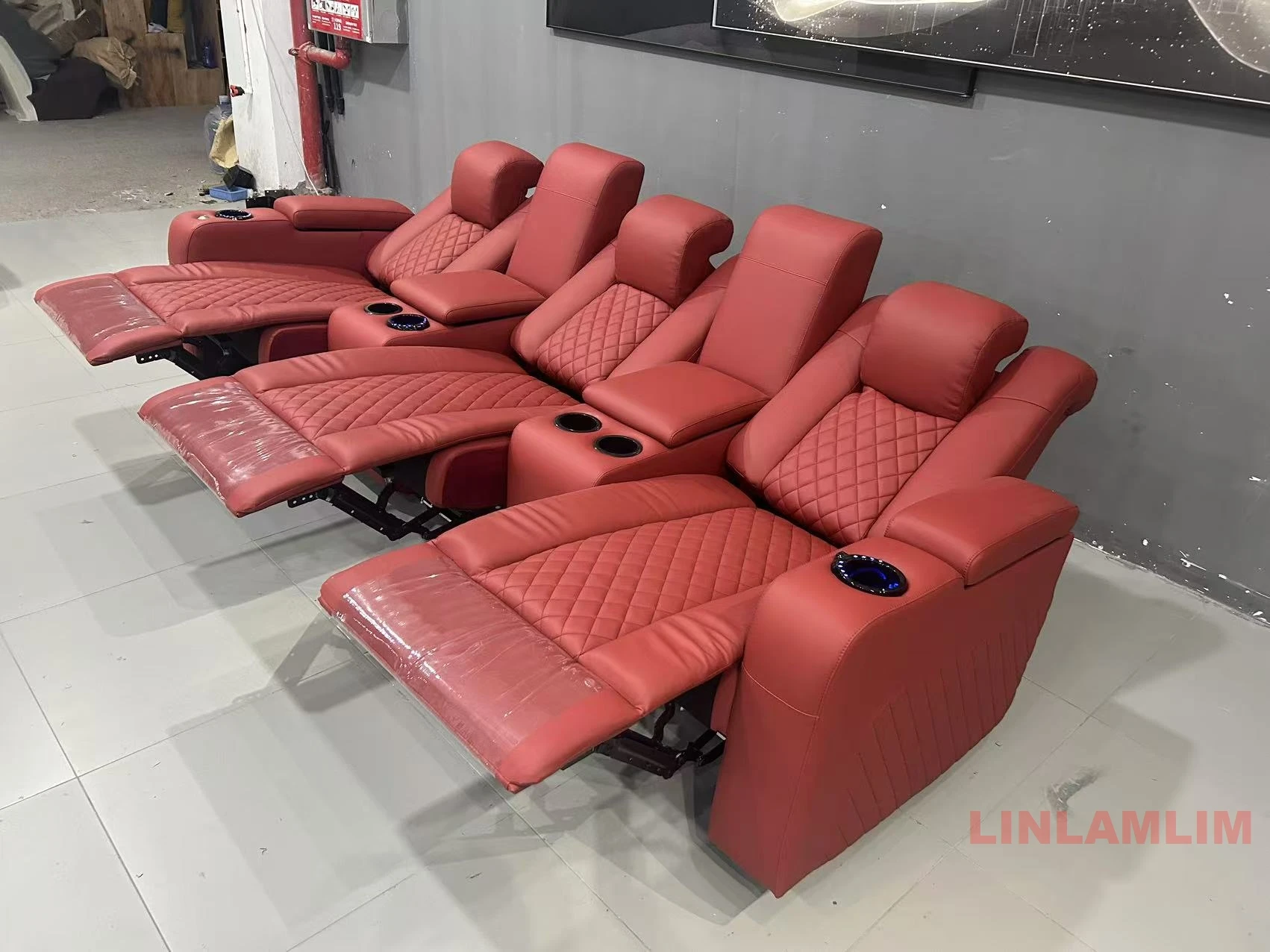 أريكة Linlamlim الفاخرة ذات 3  - مراجعة Home Cinema Luxury وسعره