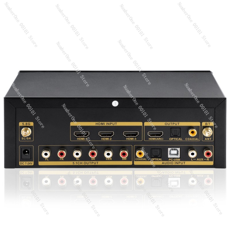 DSD الرقمية القرص الدوار جهاز  - مراجعة Surround Sound Decoder وسعره