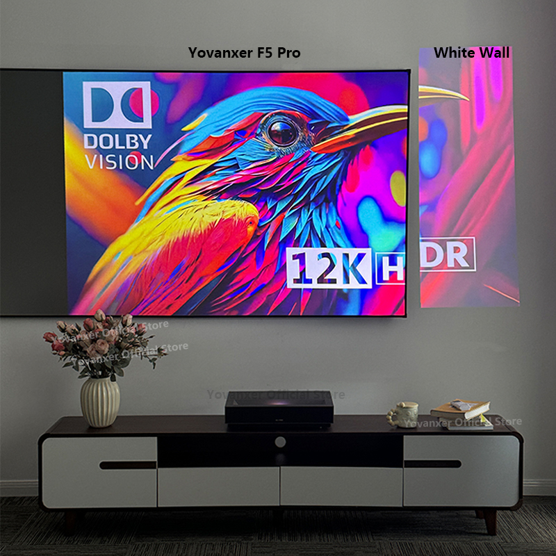 2025 جودة الصورة UST ALR CLR ف - مراجعة Home Cinema Ultra Short Throw Projector وسعره