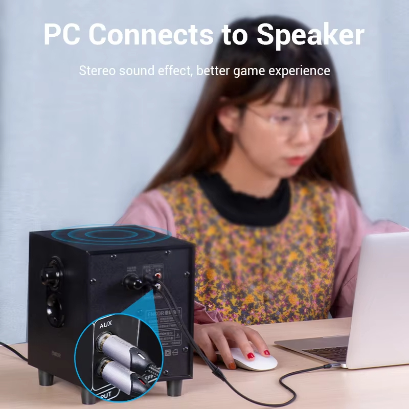 Vention كابل RCA 1.5 متر 2 متر - مراجعة Home Cinema Beamer وسعره