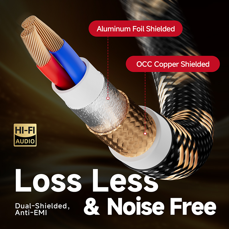 TODN كابل RCA HiFi ستيريو 3.5  - مراجعة Home Cinema Beamer وسعره