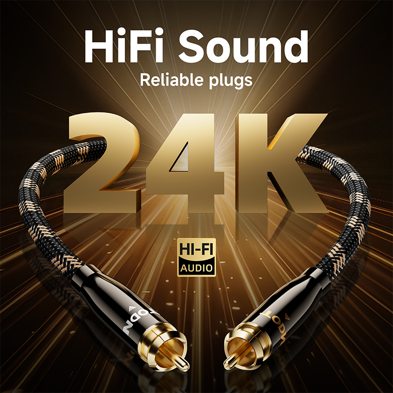 TODN كابل RCA HiFi ستيريو 3.5  - مراجعة Home Cinema Beamer وسعره