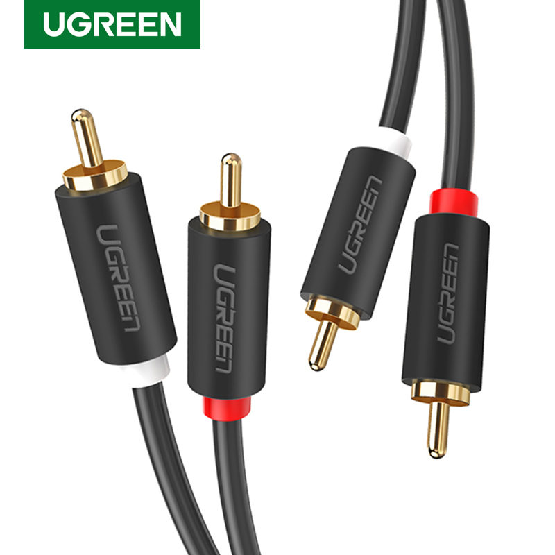 UGREEN 2RCA إلى 2 RCA الذكور إ - مراجعة Home Cinema Beamer وسعره