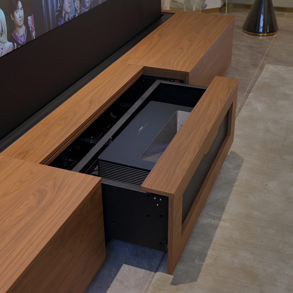 شاشة عرض كهربائية ذكية مقاس 10 - مراجعة Projector Screen 100 Inch وسعره