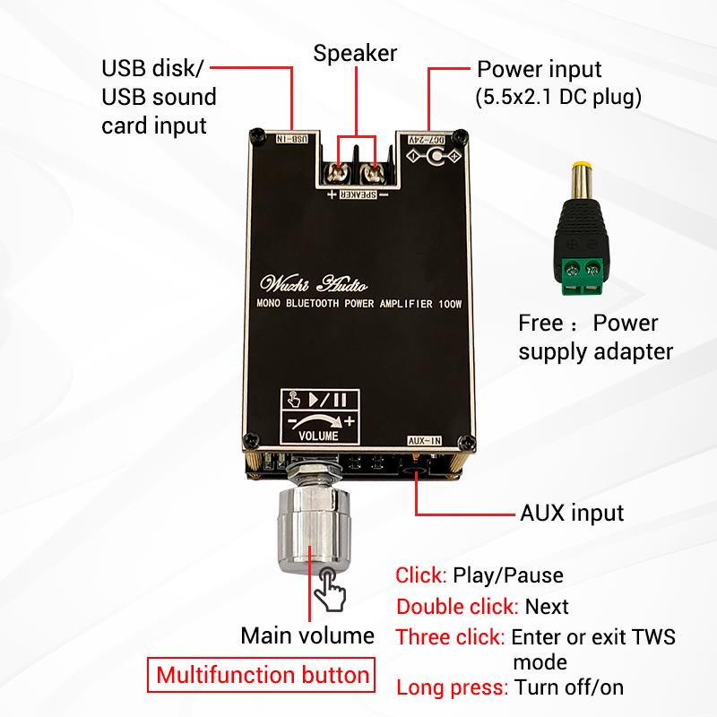 وحدة مكبر صوت بلوتوث 5.1 TPA31 - مراجعة Home Cinema Beamer وسعره