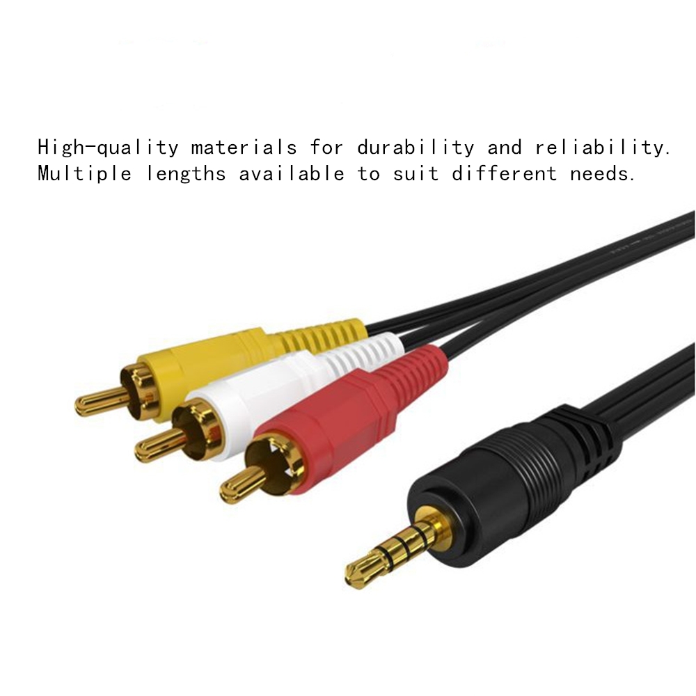3.5 مللي متر إلى 3 RCA كابل ال - مراجعة Home Cinema Beamer وسعره