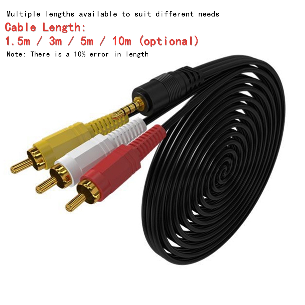 3.5 مللي متر إلى 3 RCA كابل ال - مراجعة Home Cinema Beamer وسعره