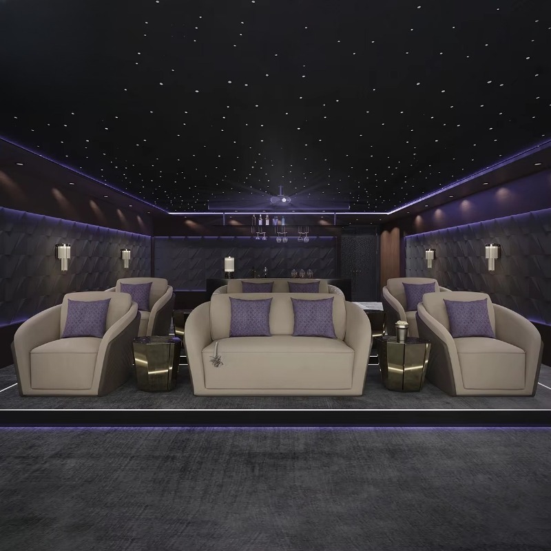 أثاث إيطالي فاخر لغرفة السينما - مراجعة Home Cinema Luxury وسعره