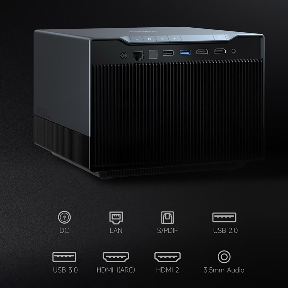 جهاز عرض F6 4K Max 8K 4 LED جه - مراجعة Home Cinema Laser Projector وسعره