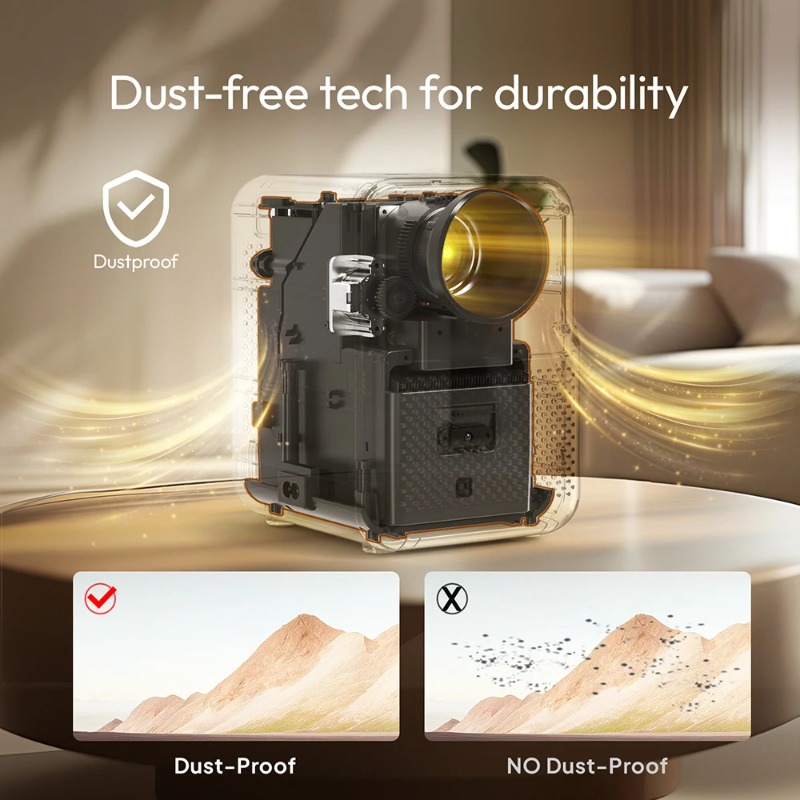 بروجيكتور BYINTEK LOVE U4 الذك - مراجعة Home Cinema Mini وسعره