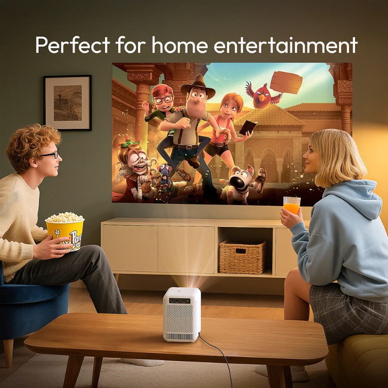 بروجيكتور BYINTEK LOVE U4 الذك - مراجعة Home Cinema Mini وسعره