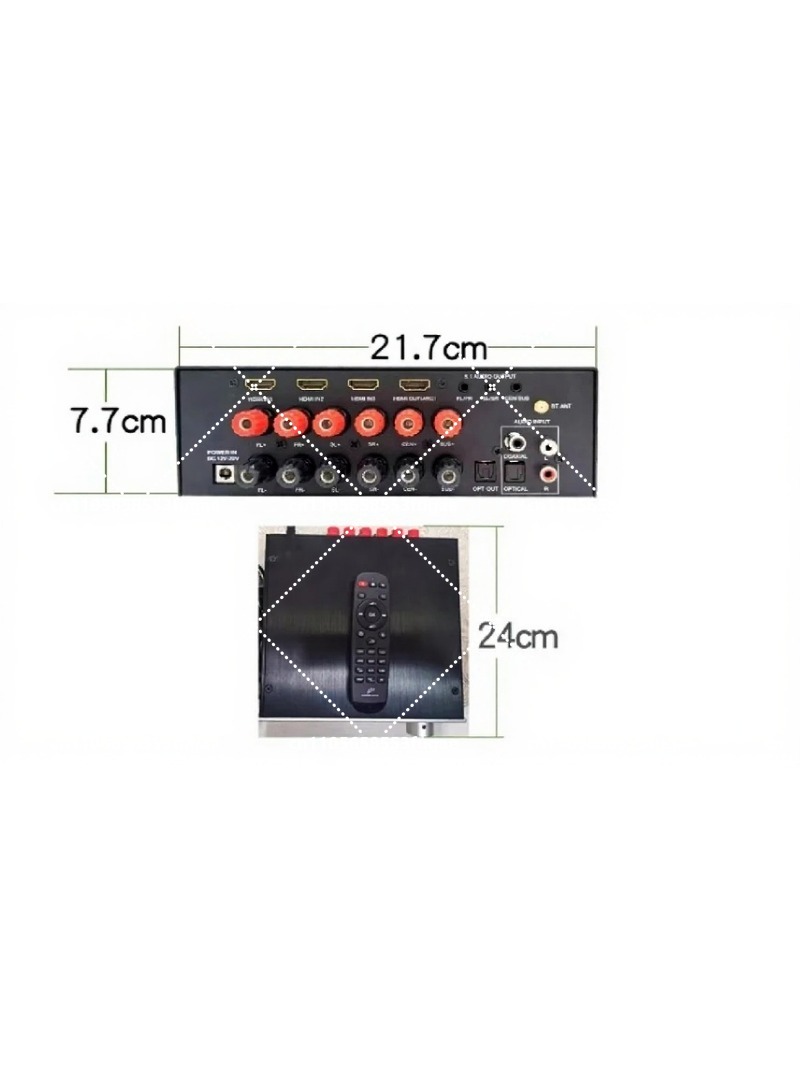 جهاز فك تشفير صوت HDMI بقنوات  - مراجعة Surround Sound Decoder وسعره