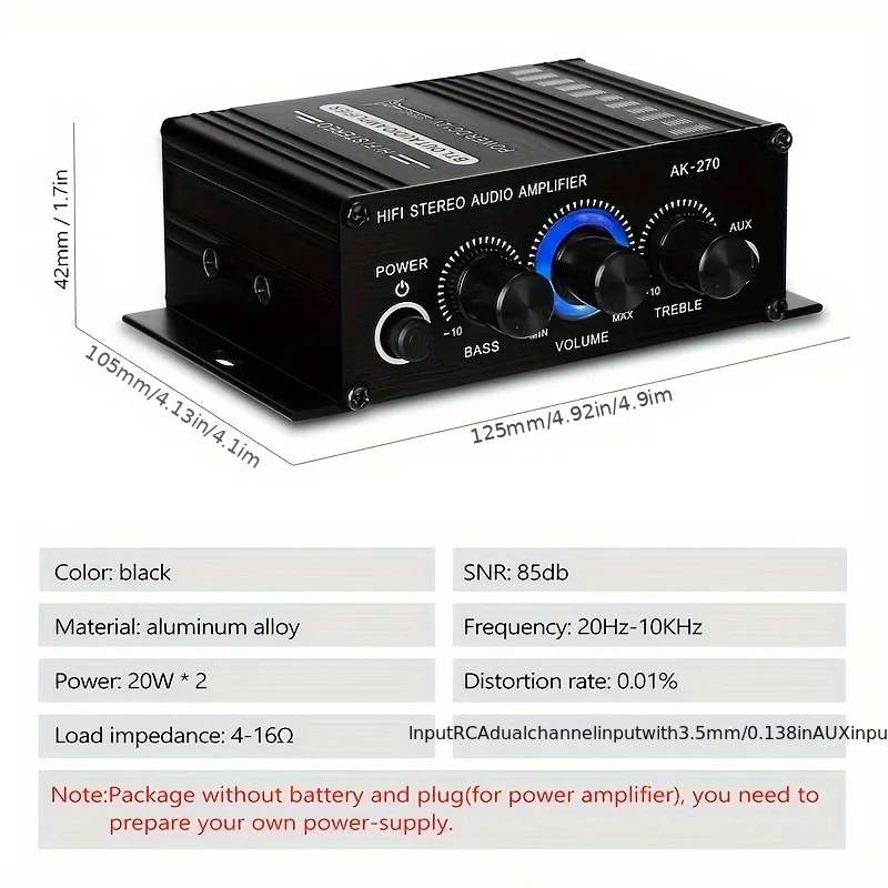 مكبر صوت صغير AK-270 بقوة 400  - مراجعة Home Cinema Beamer وسعره