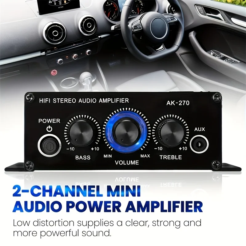مكبر صوت صغير AK-270 بقوة 400  - مراجعة Home Cinema Beamer وسعره