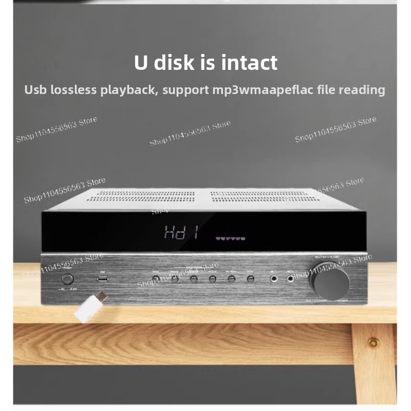مضخم طاقة AV-6136HD 700 وات من - مراجعة Surround Sound Decoder وسعره