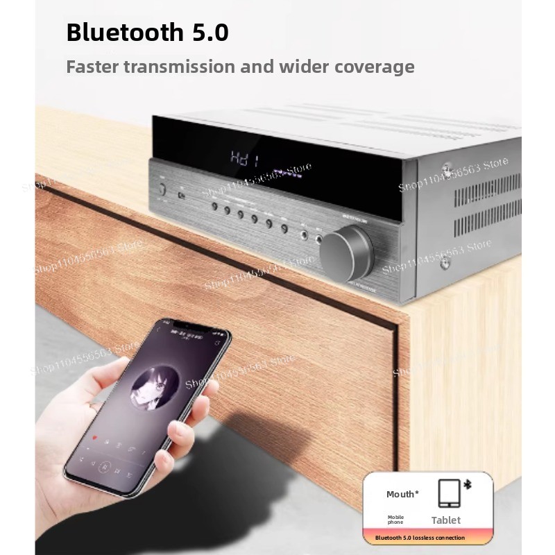 مضخم طاقة AV-6136HD 700 وات من - مراجعة Surround Sound Decoder وسعره