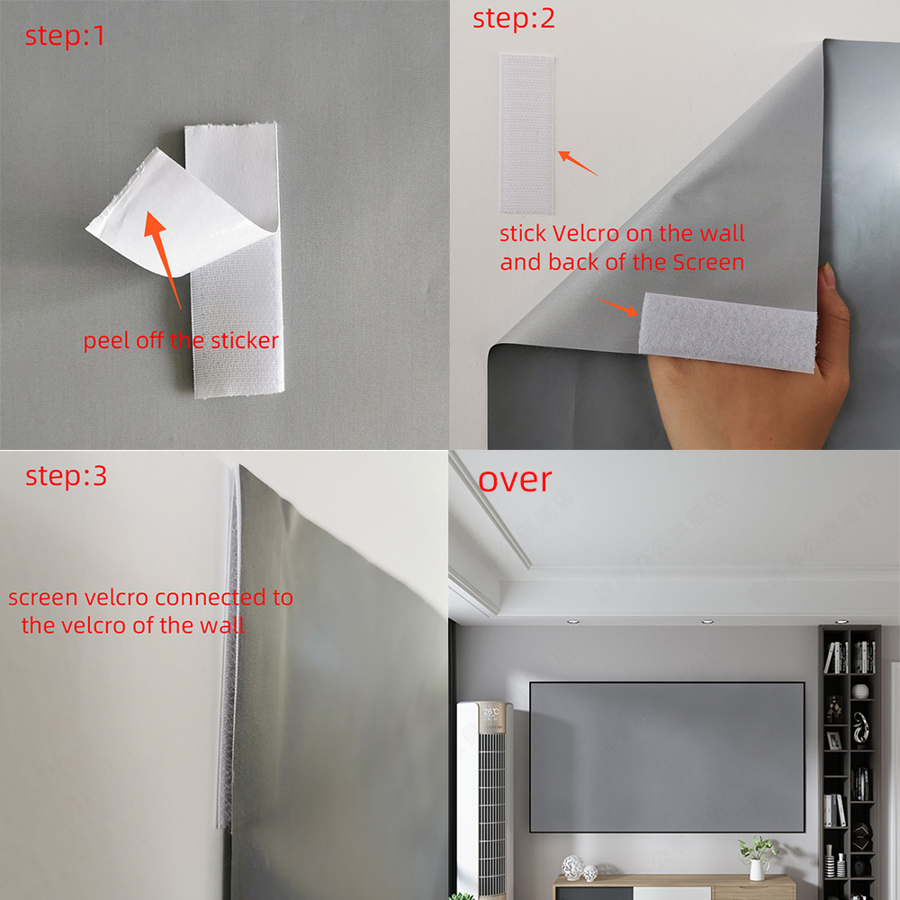 MIXITO شاشة عرض بسيطة 16:9 ستا - مراجعة Projector Screen 100 Inch وسعره