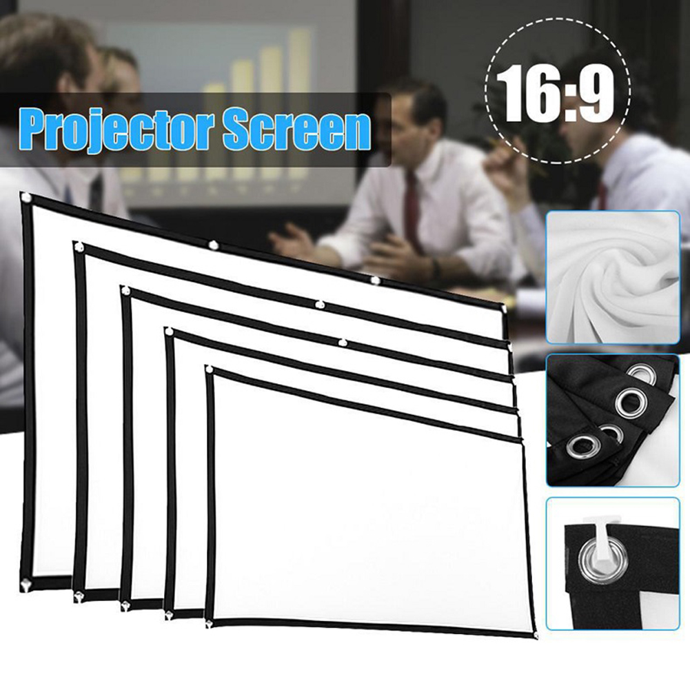 ستارة عرض منزلية للمكتب 16:9 ب - مراجعة Projector Screen 100 Inch وسعره